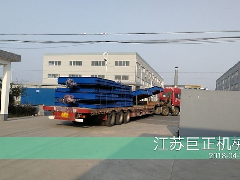 方形擋板門（寬11M）完工，發貨了